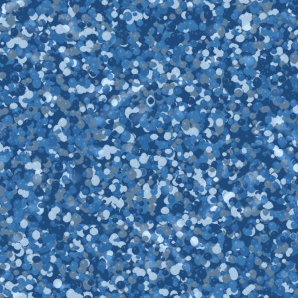 Close-up of Cool Blue pebble